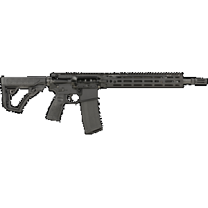 Daniel Defense 0219110613047 M4A1 RIII 5.56x45mm NATO 14.50" 30+1, Black, OEM Stock & Grip, 12.50" M-Lok Handgaurd, Ambi Controls, Pinned & Welded Flash Hider