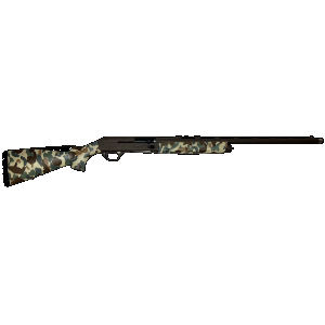 Sauer SL-5 Waterfowl 12GA, 28in. Barrel, 3rd, Fred Bear Old School Camo Stock & Forend - Brown (SASA1228CBFBOS)