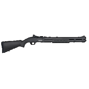 Mossberg 590S 12GA, 20in. Barrel, 13rd, Ghost Ring Sights - Black (51602)