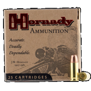 HORNADY Custom Pistol Ammo 25 Acp 35 Gr. Xtp Jacket Hollow Point 25 Rd.