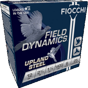 FIOCCHI High Velocity Hunting Loads 12 Ga. 2.75 In. 1 1/8 Oz. 6 Shot 25 Rd.