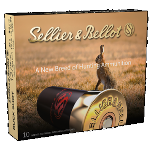 SELLIER & Bellot Sb12bsj Hunting 12gauge 2.75" 9pellets 1 1/8oz 00buck Shot 10 Rounds