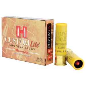 Hornady Custom Lite FTX Load 20 Gauge 2.75 in. 250 gr. Slug Shot 5 rd.