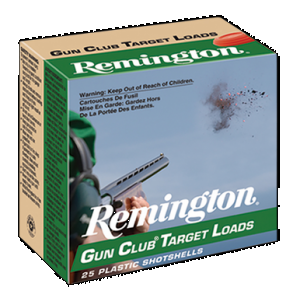 REMINGTON Ammunition 20236 Gun Club 20gauge 2.75" 7/8oz 9shot 25 Rounds
