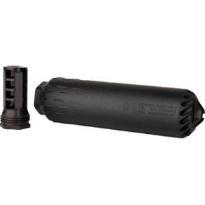 HUXWRX Flow 762 Ti Suppressor Kit 7.62 5/8x24 Titanium Full-auto Rated 706433763870 HUX2748