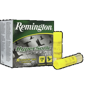 REMINGTON Hypersonic Steel Xelerator Wad Loads 20 Ga. 3 In. 7/8 Oz. 2 Shot 25 Rd.