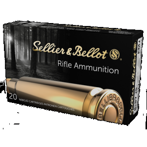 SELLIER & Bellot Sb857jsa 8mm Mauser Full Metal Jacket 196 Grain 20 Rounds