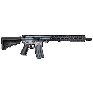 Battle Arms Development Billet AUTHORITY Elite AR Rifle - Combat Grey | .223 WYLDE | 16" Barrel | 15" M-LOK Free-Float Rail | Ambi Charging Handle & Ambi Safety | B5 Stock | Nickel Teflon Trigger