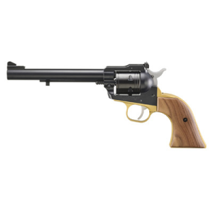 Ruger Ruger Super Wrangler 22 LR/22 WMR, 5.5in. Barrel, 6rd - Brass (2060-RUG) - $285.99 at Shooting Surplus