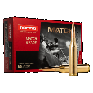 NORMA Ammunition 20174602 Dedicated Precision Golden Target Match 300normamag 230gr Hollow Point Boat Tail 20 Rounds