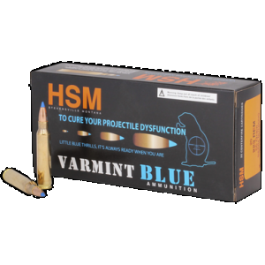 HSM 22354n Varmint 223 Rem 54gr Sierra Blitzking 20 Rounds