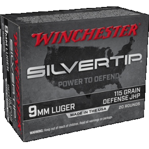 WINCHESTER Super-x 9mm Luger Hollow Point 115 Grain 20 Rounds