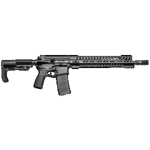 Patriot Ordnance Factory 01148 P415 *CA Compliant 5.56x45mm NATO 10+1 16.50" Chrome Moly Barrel Black Hard Coat Anodized Receiver, 6 Position MFT Black Stock & Black Polymer Grip Ambidextrous