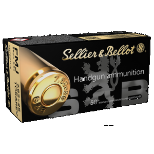 SELLIER & Bellot Sb762tok 7.62x25mm Tokarev Full Metal Jacket 85 Grain 50 Rounds
