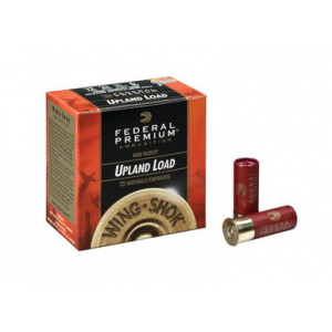 FEDERAL Premium Wing-shok High Velocity - 12ga 2-3/4" 1-3/8oz. #6-shot 25/box