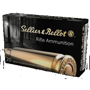 Sellier & Bellot SB757C 7x57mm Mauser Soft Point Cutting Edge 173 Grain 20 Rounds
