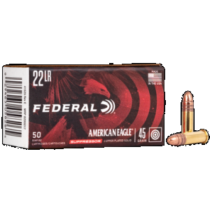 FEDERAL American Eagle 22 Lr Copper Plated 45 Grain 50 Rounds