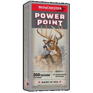 Winchester Super-X Rifle Ammo 300 Savage 150 gr. Power-Point 20 rd.