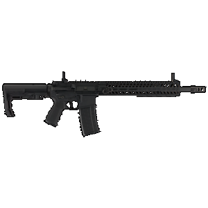 Spikes PHUR5435M3R Pipe Hitter 223 Rem,5.56x45mm NATO 16" No Magazine Black Hard Coat Anodized 6 Position MFT BMS Minimalist Stock