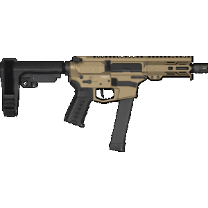 CMMG Banshee MKGS 9mm Luger 5" 33+1 Coyote Tan Cerakote