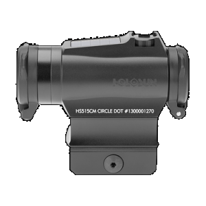 Holosun HS515CM Solar Panel Red Circle Dot Sight 20mm Micro Optics