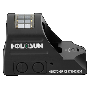 Holosun HE507C-GR-X2 Green Dot Reflex Sight with Solar Failsafe Technology