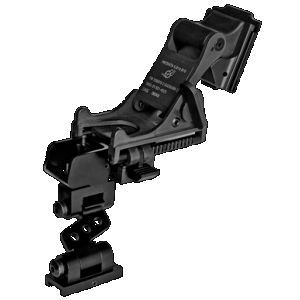 ATN ACMNODINHMNTN Norotos Helmet Mount Black Anodized Aluminum, Clip Mount