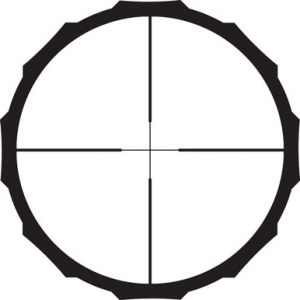 Crimson Trace Brushline Pro Riflescope 3-9x40 Plex Reticle