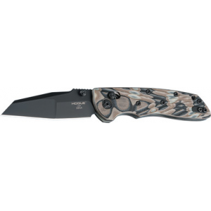 Hogue Deka ABLE Lock Folder: 3.25" Wharncliffe Blade - Black Cerakote Finish G-Mascus Dark Earth G10 Frame