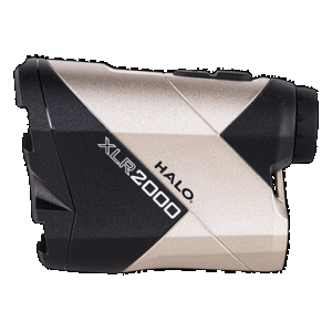 Halo Optics HALHALRF0109 XLR 2000 Black/White 6x 2000 yds Max Distance Red OLED Display