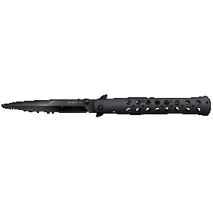 Cold Steel CS26C6AA Ti-Lite 6" Folding Spear Point Plain Black w/DLC Cooating S35VN SS Blade/4.75" Black G10 Handle Includes Belt Clip
