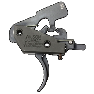 Wilson Combat TRTTU3G Tactical Trigger Unit 3-Gun Drop-in Trigger with 3.50-4 lbs Draw Weight & Black Finish for AR-Platform