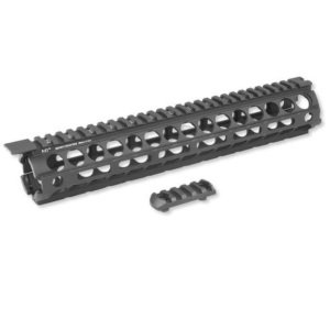 Midwest Industries Midwest Industries AR15 Two Piece Drop-In Aluminum Handguard - Black | Rifle Length | M-LOK - $154.43 at Shooting Surplus