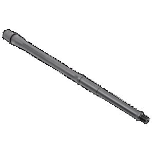 CMMG 55DC70A Barrel Sub-Assembly 5.56x45mm NATO 16.10" Black Nitride Finish 4140 Chromoly Steel Material Midlength with Medium Taper Profile for AR-15