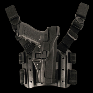 Blackhawk 430600BKR Serpa L3 Tactical Holsters Black Fits Glock 17/19/22/23/31/32 Right