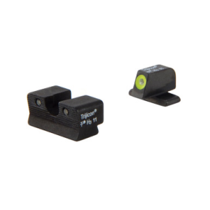 Trijicon 600751 HD Night Sights Green/Tritium Yellow Outline Front Sight-Green Tritium Black Outline Rear Sight Springfield XD-S/XD-E