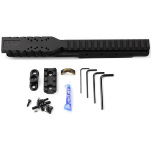 Samson 030026501 Hannibal Rail for Ruger Mini-14 or Mini-30 (2008 or Later) Black Anodized 0 MOA