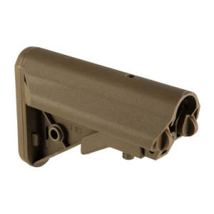 B5 Systems SOP1076 Enhanced SOPMOD Coyote Brown Synthetic for AR-Platform with Mil-Spec Receiver Extension (Tube Not Included)