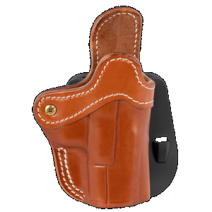 1791 Gunleather ORPDH21CBRR BH2.1 Optic Ready OWB Size 2.1 Classic Brown Leather Paddle Compatible w/Glock 17/S&W M&P Shield/Springfield XD Right Hand