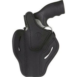 1791 Gunleather 1791 Gunleather RVHX2SBLR RVHX-2 OWB Size 02 Stealth Black Leather Fits Up to 4" Barrel, K/L-Frame, Belt Slide Right Hand - $65.99 at Shooting Surplus