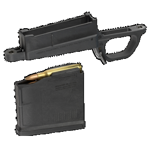 Magpul MAG489-BLK Bolt Action Mag Well Hunter 700L Stock Made of Polymer w/ Black Finish Includes PMAG5 AC Magazine