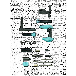 Timber Creek Outdoors Timber Creek Outdoors ARLPKRE Lower Parts Kit Robin's Egg Blue Aluminum for AR-15 - $57.51 at Shooting Surplus