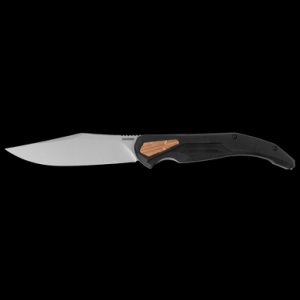 Kershaw Strata Frame Lock Knife Black G-10 (4.5" Bead Blast)