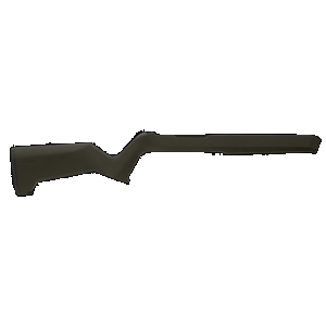 Magpul MAG1428ODG MOE X-22 Stock Olive Drab Green Synthetic Fits Ruger 10/22 Rimfire Rifle