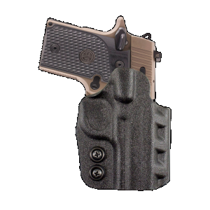 DeSantis Gunhide D94KA5PZ0 Cazzuto OWB Black Kydex Paddle Fits FN 509/509 Tactical/509C Right Hand