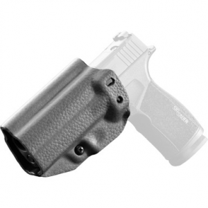Mission First Tactical Leather Hybrid IWB/OWB Holster for Sig Sauer P365-XMacro Black Ambi