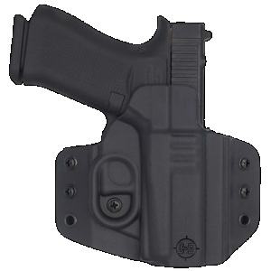 C&G Holsters 0060100 Covert OWB Black Kydex Belt Loop Glock 43/43X/MOS
