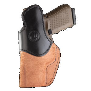 1791 Gunleather RCH5BLBR RCH IWB Size 05 Black/Brown Leather Belt Clip Fits Springfield XD-M/HK VP9SK Right Hand