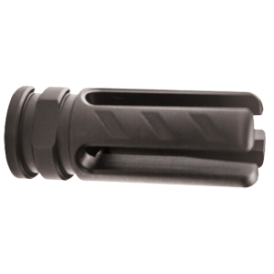 Rise Armament Rise Armament RA-703-223-BLK Veil Flash Hider Black Nitride Finish 416R Stainless Steel with 2.25" OAL for 22 Cal AR-15 - $46.77 at Shooting Surplus
