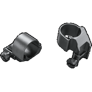 Weaver Mounts 49045 Detachable Top Mount Dual Extension Rings Matte Black 1" High